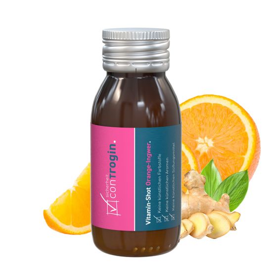 60 ml Vitamin-Shot "Orange-Ginger"